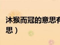 沐猴而冠的意思有哪幾個(gè)生肖（沐猴而冠的意思）