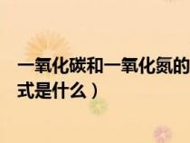 一氧化碳和一氧化氮的電子式（一氧化二氮和碳酸根的電子式是什么）