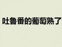吐魯番的葡萄熟了演唱（吐魯番的葡萄熟了）