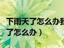 下雨天了怎么辦我好想你下一句歌詞(下雨天了怎么辦) 下雨天了怎么辦我好想你下一句歌詞(下雨天了怎么辦)
