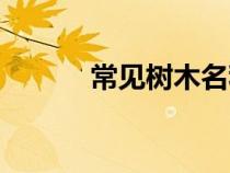常見樹木名稱大全（常見樹木）