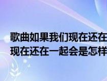 歌曲如果我們現(xiàn)在還在一起會(huì)是怎樣（歌詞有句是如果我們現(xiàn)在還在一起會(huì)是怎樣這是什么歌）