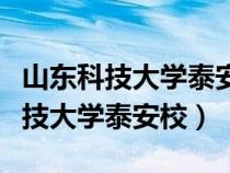山東科技大學(xué)泰安校區(qū)和本部的區(qū)別(山東科技大學(xué)泰安校) 山東科技大學(xué)泰安校區(qū)和本部的區(qū)別(山東科技大學(xué)泰安校)