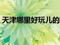 天津哪里好玩兒的地方推薦（天津哪里好玩）