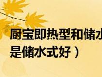 廚寶即熱型和儲(chǔ)水型的好處（廚寶即熱式好還是儲(chǔ)水式好）