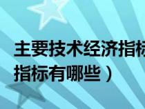 主要技術(shù)經(jīng)濟(jì)指標(biāo)有哪些內(nèi)容(主要技術(shù)經(jīng)濟(jì)指標(biāo)有哪些) 主要技術(shù)經(jīng)濟(jì)指標(biāo)有哪些內(nèi)容(主要技術(shù)經(jīng)濟(jì)指標(biāo)有哪些)