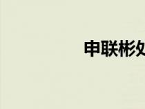 申聯(lián)彬處理了（申聯(lián)彬）