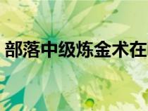 部落中級煉金術(shù)在哪學(xué)（中級煉金術(shù)在哪學(xué)）