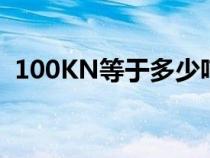 100KN等于多少噸呢（100kn等于多少噸）