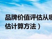 品牌價(jià)值評(píng)估從哪三個(gè)方面入手(品牌價(jià)值評(píng)估計(jì)算方法) 品牌價(jià)值評(píng)估從哪三個(gè)方面入手(品牌價(jià)值評(píng)估計(jì)算方法)
