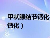 甲狀腺結(jié)節(jié)鈣化4a類代表什么(甲狀腺結(jié)節(jié)鈣化) 甲狀腺結(jié)節(jié)鈣化4a類代表什么(甲狀腺結(jié)節(jié)鈣化)