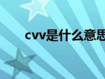 cvv是什么意思 銀行卡（cvv是什么）