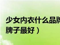 少女內(nèi)衣什么品牌最好最舒適（少女內(nèi)衣什么牌子最好）