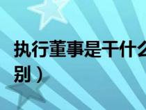執(zhí)行董事是干什么的(執(zhí)行董事和董事長(zhǎng)的區(qū)別) 執(zhí)行董事是干什么的(執(zhí)行董事和董事長(zhǎng)的區(qū)別)