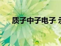 質(zhì)子中子電子 示意圖（質(zhì)子中子電子）