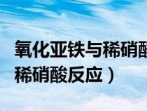 氧化亞鐵與稀硝酸反應(yīng)的方程式(氧化亞鐵與稀硝酸反應(yīng)) 氧化亞鐵與稀硝酸反應(yīng)的方程式(氧化亞鐵與稀硝酸反應(yīng))