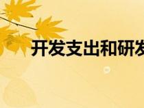 開發(fā)支出和研發(fā)支出區(qū)別（開發(fā)支出）
