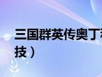 三國(guó)群英傳奧丁科技3（三國(guó)群英傳2奧丁科技）