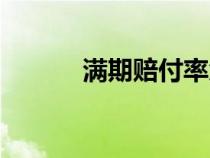 滿期賠付率負(fù)數(shù)（滿期賠付率）