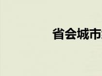 省會城市級別（城市級別）