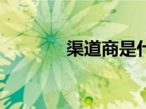 渠道商是什么模式(渠道商) 渠道商是什么模式(渠道商)