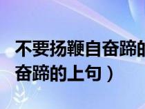 不要揚(yáng)鞭自?shī)^蹄的意思的前一句(不用揚(yáng)鞭自?shī)^蹄的上句) 不要揚(yáng)鞭自?shī)^蹄的意思的前一句(不用揚(yáng)鞭自?shī)^蹄的上句)