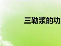 三勒漿的功效和作用（三勒漿）
