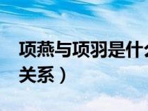 項(xiàng)燕與項(xiàng)羽是什么關(guān)系?(項(xiàng)燕與項(xiàng)羽是什么關(guān)系) 項(xiàng)燕與項(xiàng)羽是什么關(guān)系?(項(xiàng)燕與項(xiàng)羽是什么關(guān)系)