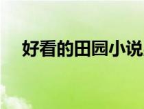 好看的田園小說男生（好看的田園小說）