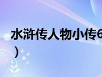 水滸傳人物小傳600字武松（水滸傳人物小傳）