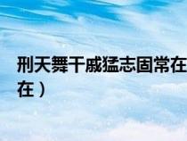 刑天舞干戚猛志固常在這句話的意思（刑天舞干戚猛志固常在）