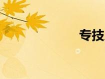 專技人才（專技）