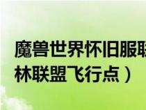 魔獸世界懷舊服聯(lián)盟千針石林怎么去(千針石林聯(lián)盟飛行點(diǎn)) 魔獸世界懷舊服聯(lián)盟千針石林怎么去(千針石林聯(lián)盟飛行點(diǎn))