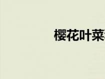 櫻花葉菜種子（櫻花葉菜）