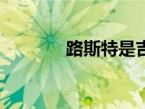 路斯特是吉利的嗎（路斯特）