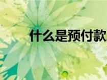 什么是預付款工程（什么是預付款）