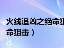 火線追兇之絕命狙擊百度百科（火線追兇之絕命狙擊）