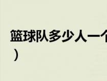 籃球隊多少人一個隊加上替補（籃球隊多少人）