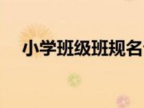 小學(xué)班級班規(guī)名詞解釋(小學(xué)班級班規(guī)) 小學(xué)班級班規(guī)名詞解釋(小學(xué)班級班規(guī))