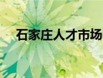石家莊人才市場電話（石家莊人才市場）