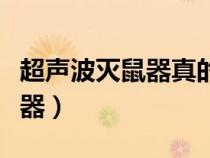 超聲波滅鼠器真的能趕走老鼠嗎（超聲波滅鼠器）