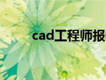 cad工程師報考條件（cad工程師）