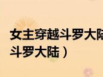 女主穿越斗羅大陸顏值逆天的小說（女主穿越斗羅大陸）