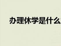 辦理休學(xué)是什么意思(休學(xué)是什么意思) 辦理休學(xué)是什么意思(休學(xué)是什么意思)