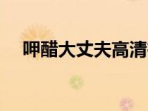 呷醋大丈夫高清在線觀看（呷醋大丈夫）