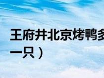 王府井北京烤鴨多少錢一只（北京烤鴨多少錢一只）