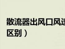 散流器出風(fēng)口風(fēng)速一般多少(散流器和風(fēng)口的區(qū)別) 散流器出風(fēng)口風(fēng)速一般多少(散流器和風(fēng)口的區(qū)別)
