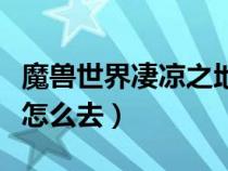 魔獸世界凄涼之地任務(wù)鏈（魔獸世界凄涼之地怎么去）