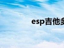 esp吉他多少錢(qián)（esp吉他）