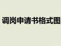 調(diào)崗申請(qǐng)書格式圖片模板(調(diào)崗申請(qǐng)書格式) 調(diào)崗申請(qǐng)書格式圖片模板(調(diào)崗申請(qǐng)書格式)